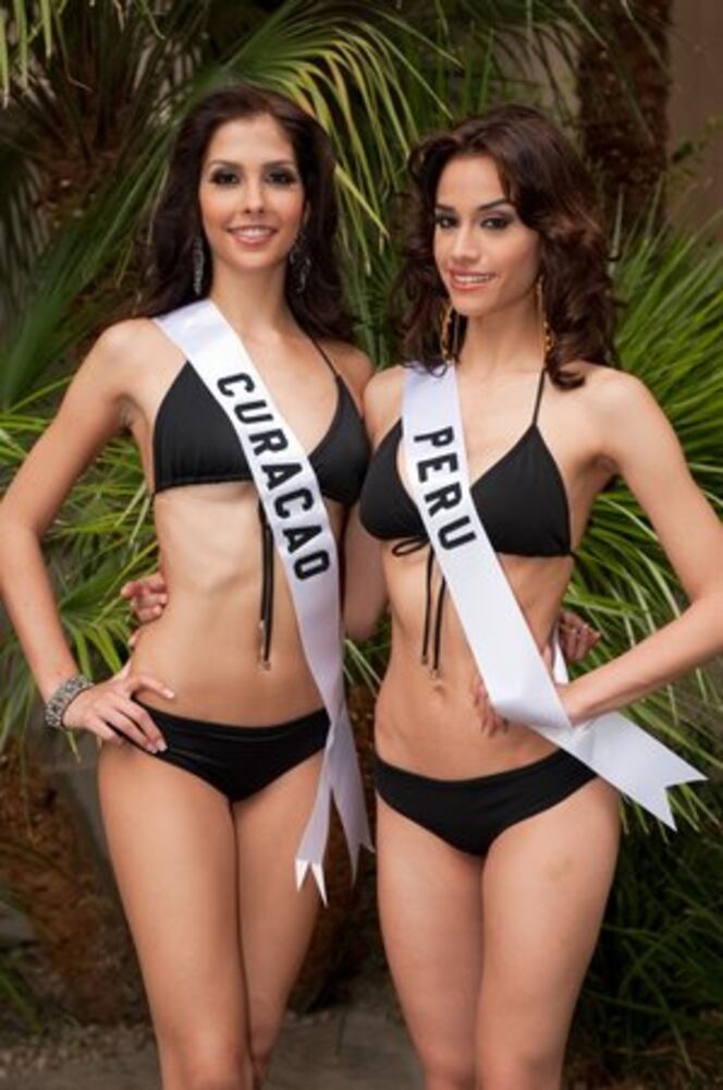 Miss Universe contestants prepare for the show