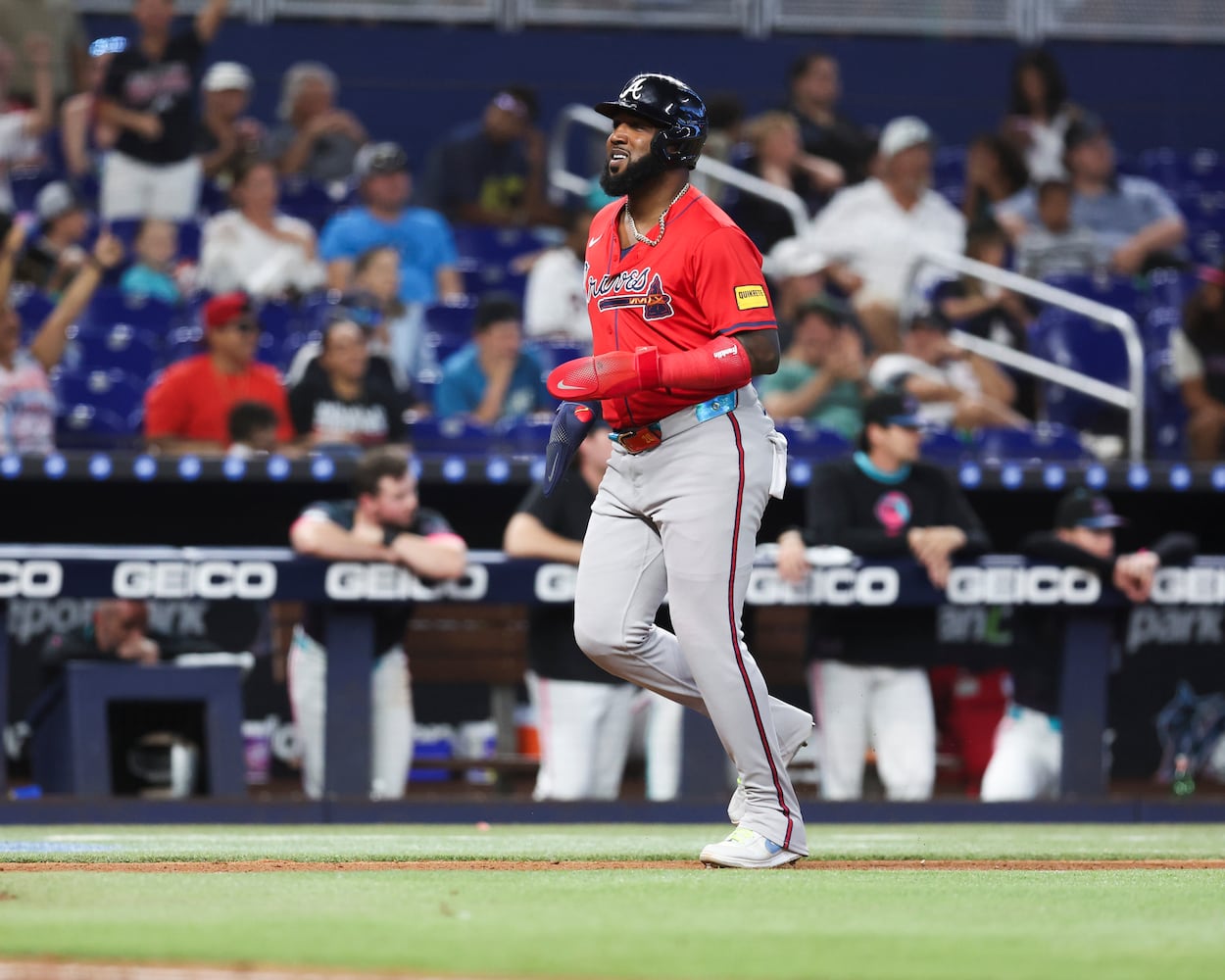 Braves Marlins Baseball