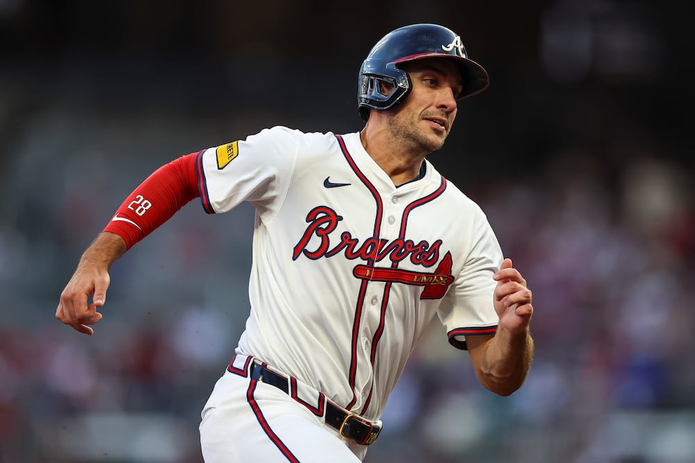 First baseman Matt Olson helped the Braves spring toward another win over the Mets. 