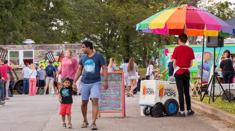 Brookhaven Food Truck Nights are held at Blackburn Park every Wednesday from 6 to 9 p.m.