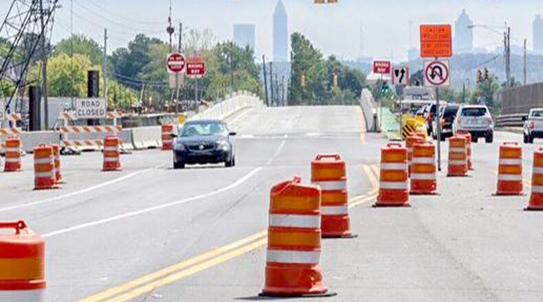 Through July 30, Aug. 2 and Sept. 29, three Cobb roads will be closed for construction activities - Barnes Mill Road, Cheatham Hill Road and Willeo Road, respectively. (Courtesy of Cobb County)