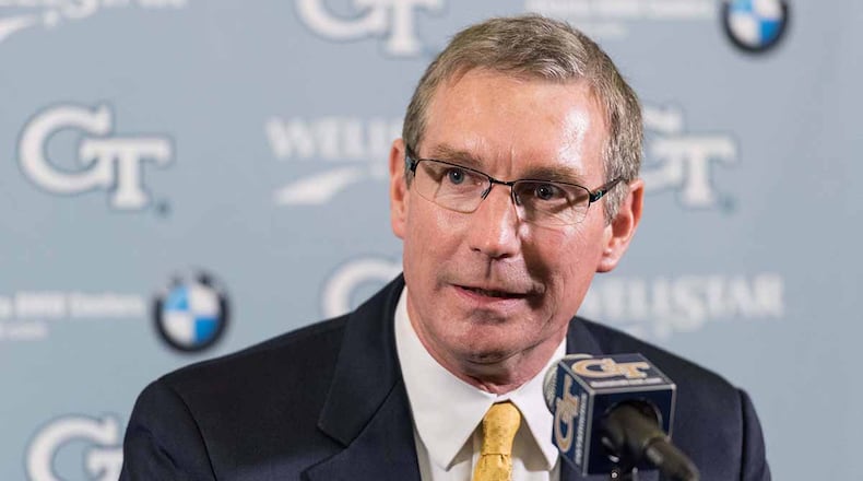 Todd Stansbury. (Rob Felt / Georgia Tech)