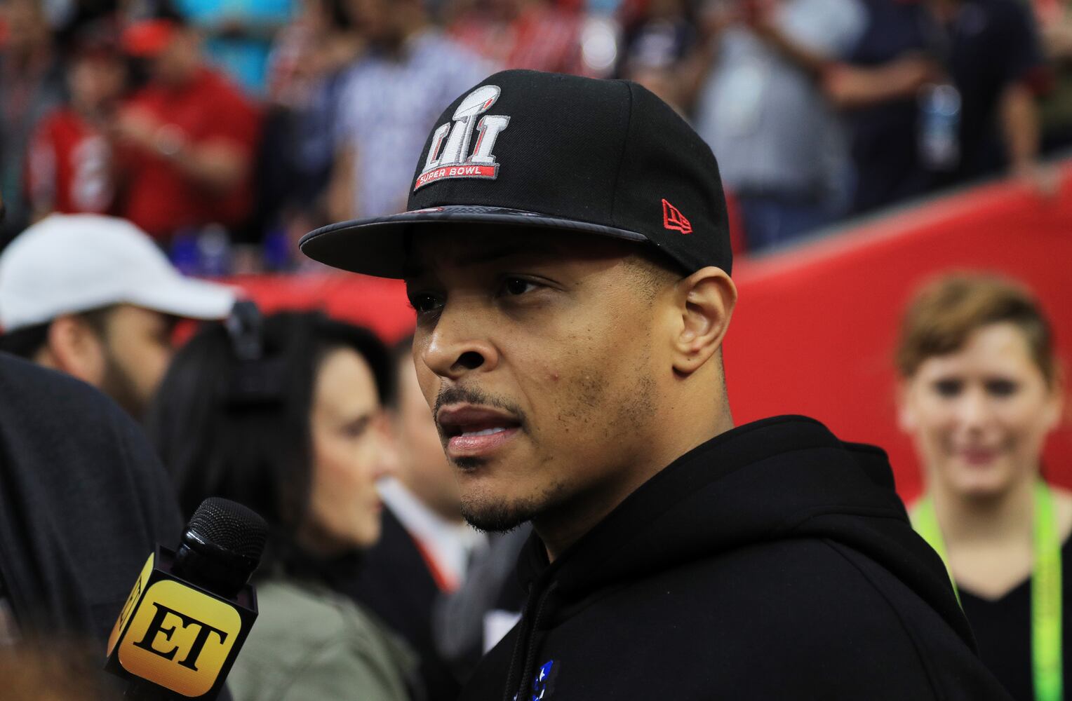 Atlanta celebrities at the Super Bowl