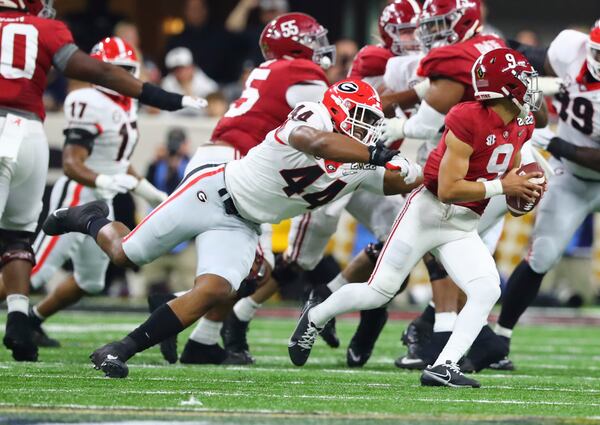 Georgia football-Travon Walker-National Championship