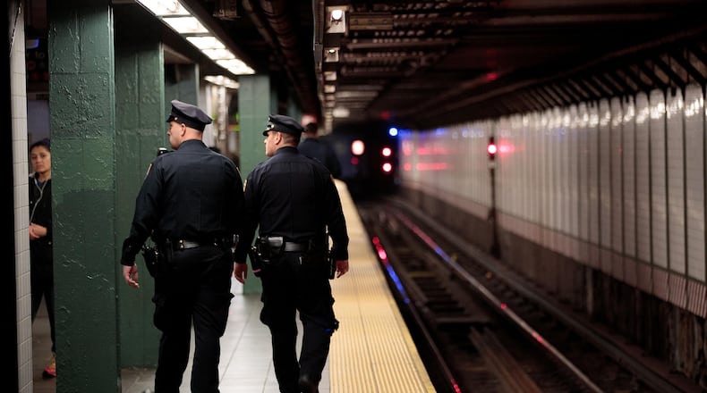 An Ohio man has been arrested after being found at the Times Square subway station with an unloaded semiautomatic rifle, ammunition and a gas mask in a bag, law enforcement officials told News 4 in New York on Friday. (AJC file photo)