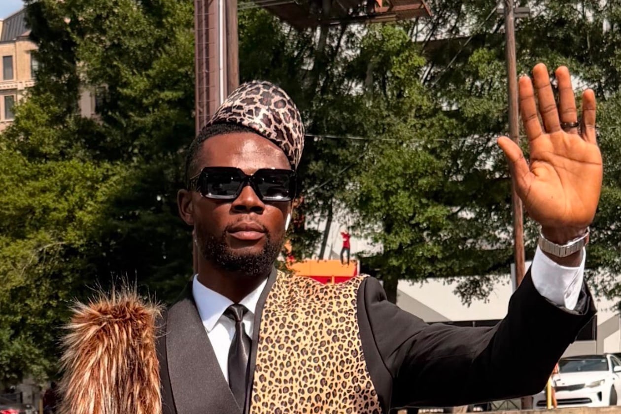 Atlanta resident Enock Kabwende is a fan of the Congo soccer team, which will take on England in a World Cup round of 32 match Wednesday at Atlanta Stadium. (Courtesy of Enock Kabwende)