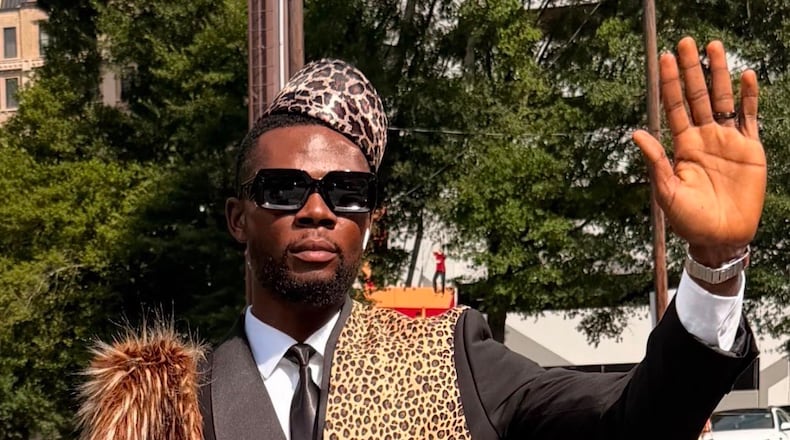 Atlanta resident Enock Kabwende is a fan of the Congo soccer team, which will take on England in a World Cup round of 32 match Wednesday at Atlanta Stadium. (Courtesy of Enock Kabwende)
