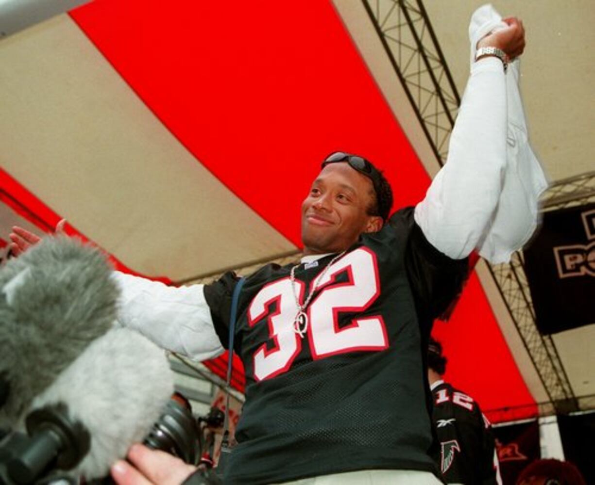 Former Falcons star Jamal Anderson arrested