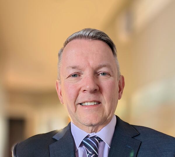 This image provided by Joe Kmiech shows Joe Kmiech, who served in the Army and Minnesota National Guard from 1989 to 1998, in Roberts, Wis., on Feb. 21, 2025 (Joe Kmiech via AP)