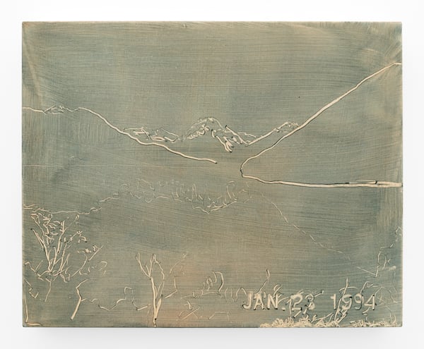 The power of "Omphalos" by Aineki Traverso at Wolfgang Gallery lies in its starkness. (Courtesy of Wolfgang Gallery and Aineki Traverso)