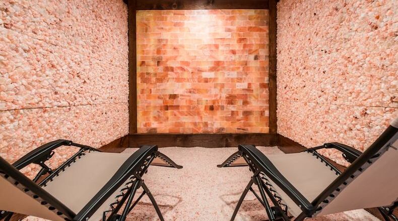 Intown Salt Room features a breathing room and a meditation room with Himalayan salt.