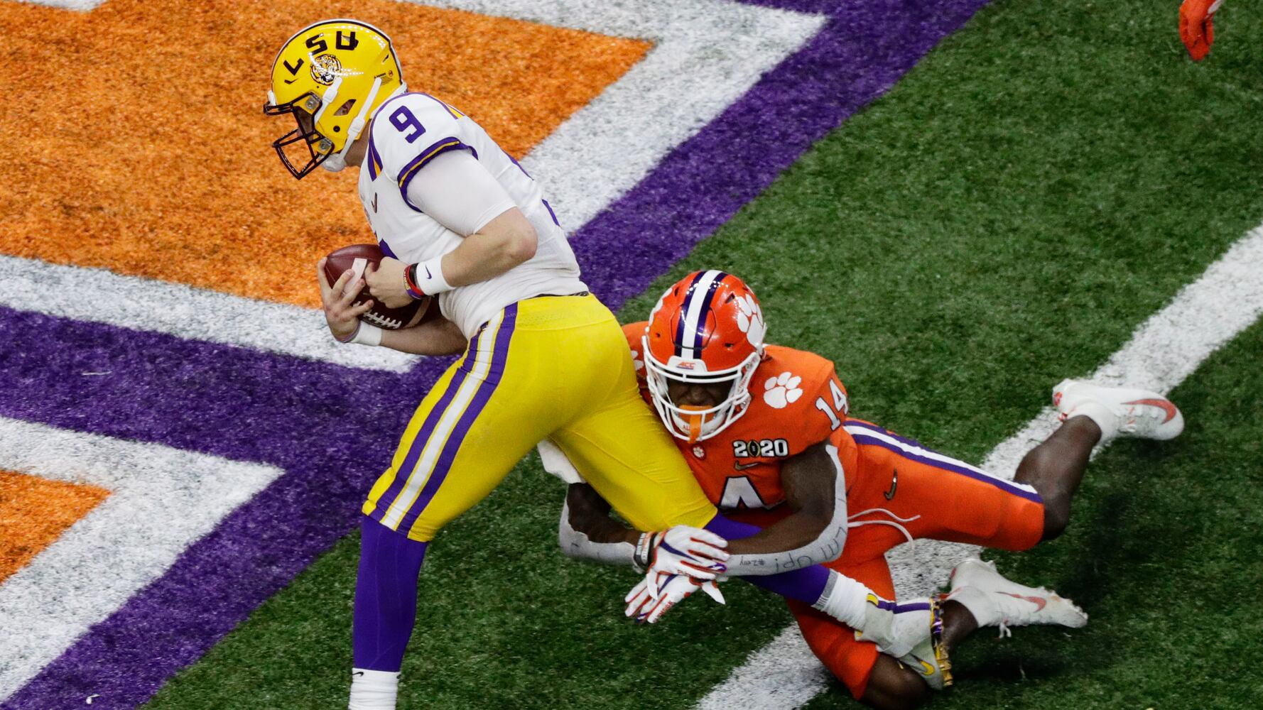 Photos: Clemson, LSU meet in national championship game