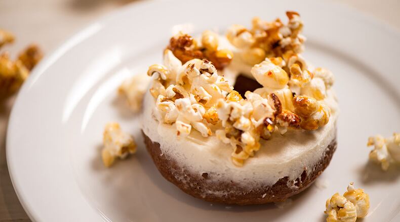 Buttered Popcorn Doughnut from Doughnut Dollies