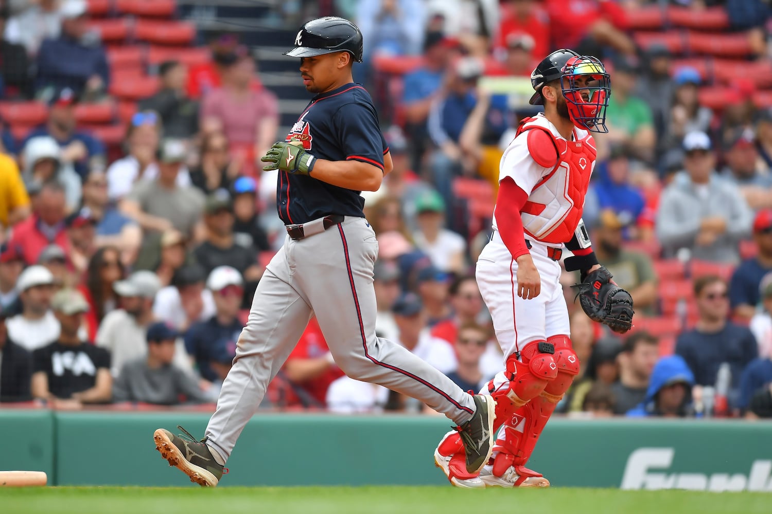 Braves Red Sox Baseball