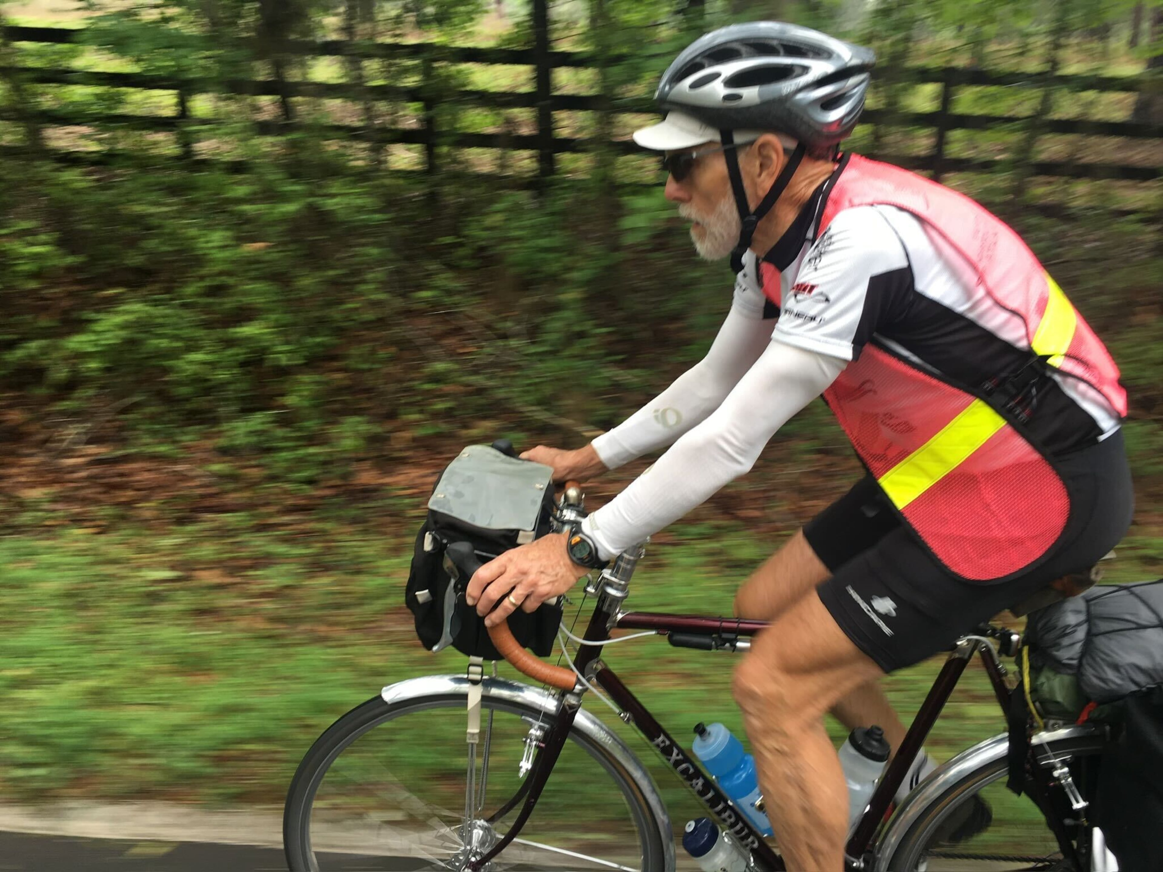 Besides his love for cycling, Ken Rosskopf was known for his kind and adventurous spirit, his friends and family members said. (Courtesy)