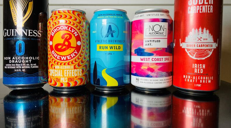 No- and low-alcohol beer sales are on the rise. 
(Bob Townsend for The Atlanta Journal-Constitution)
