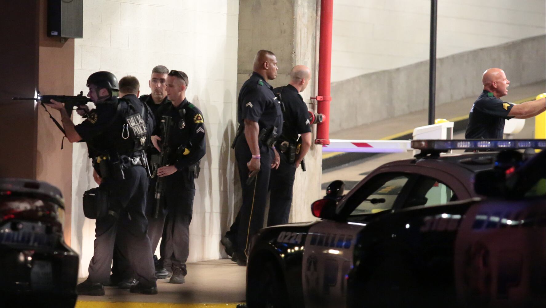 Officers shot in Dallas