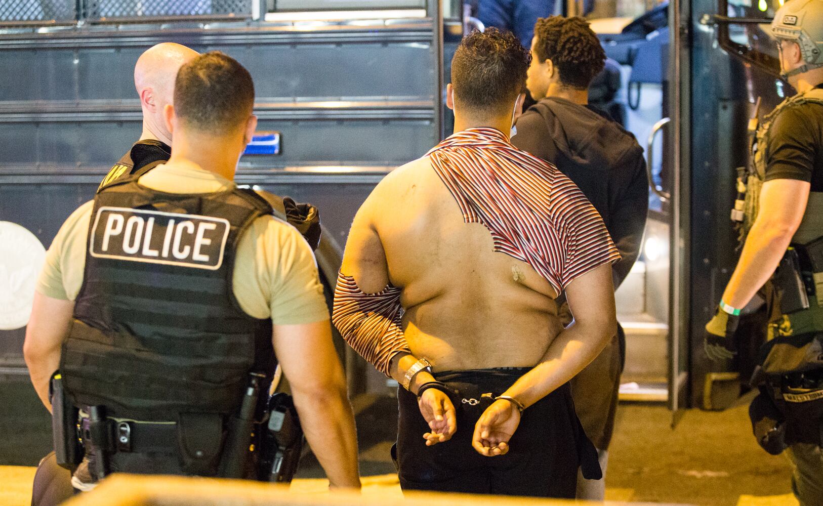 Behind the lens --  Protests: Taken FOR THE AJC