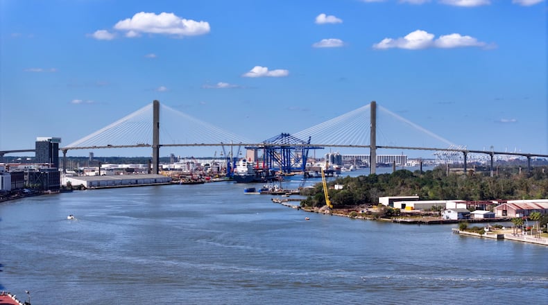 Funding in the state budget includes $507 million for the development of a regional water system to serve the Savannah area, including the recently opened Hyundai EV factory. (Miguel Martinez / AJC)