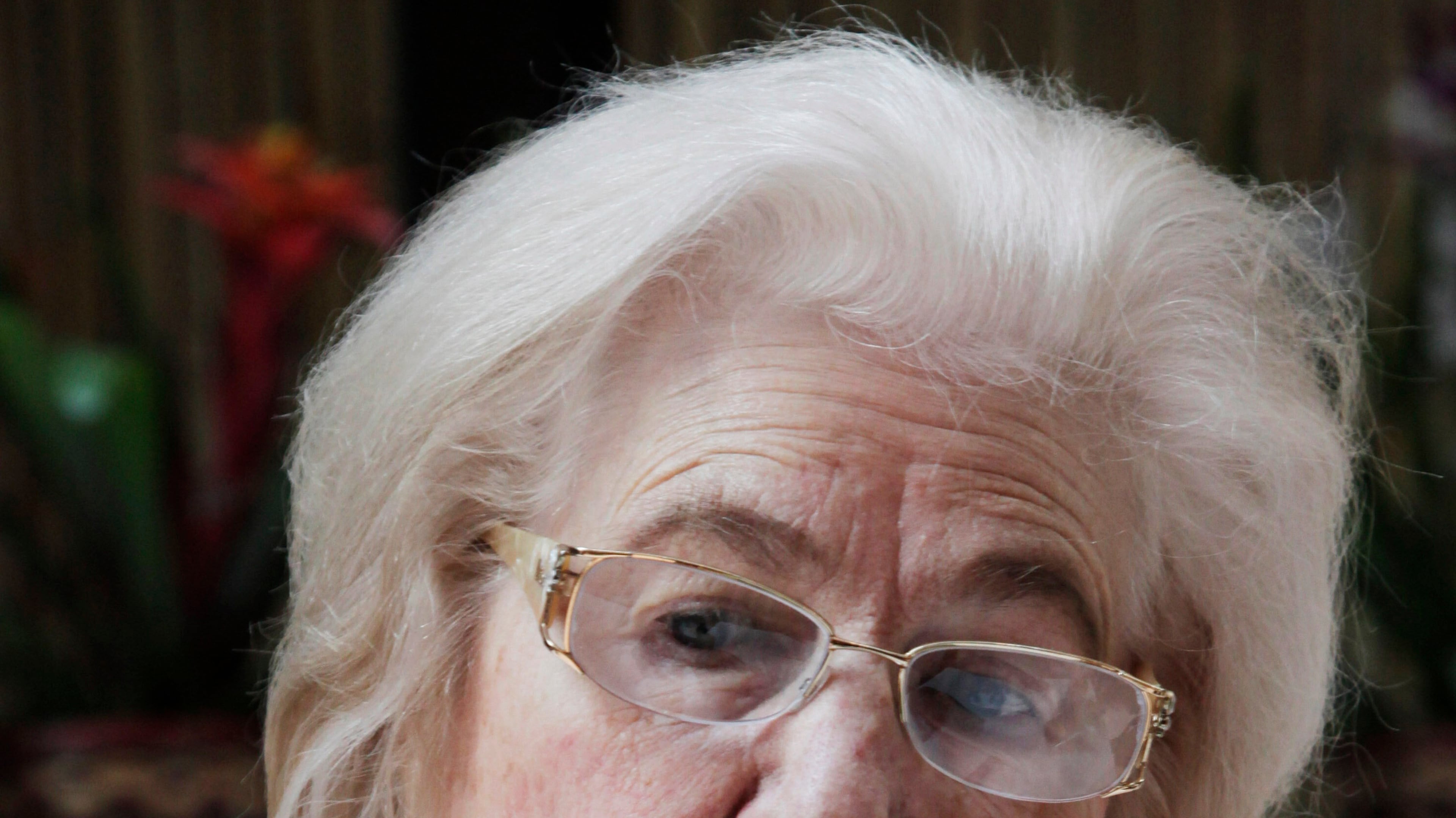 FILE - In this March 14, 2012 file photo, Marilyn Hagerty samples a Lays potato chip during an interview with The Associated Press in New York. (AP Photo/Mark Lennihan, File)