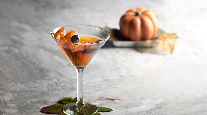 The pumpkin-spiced Manhattan at Oceanaire is a secret. Shhh.