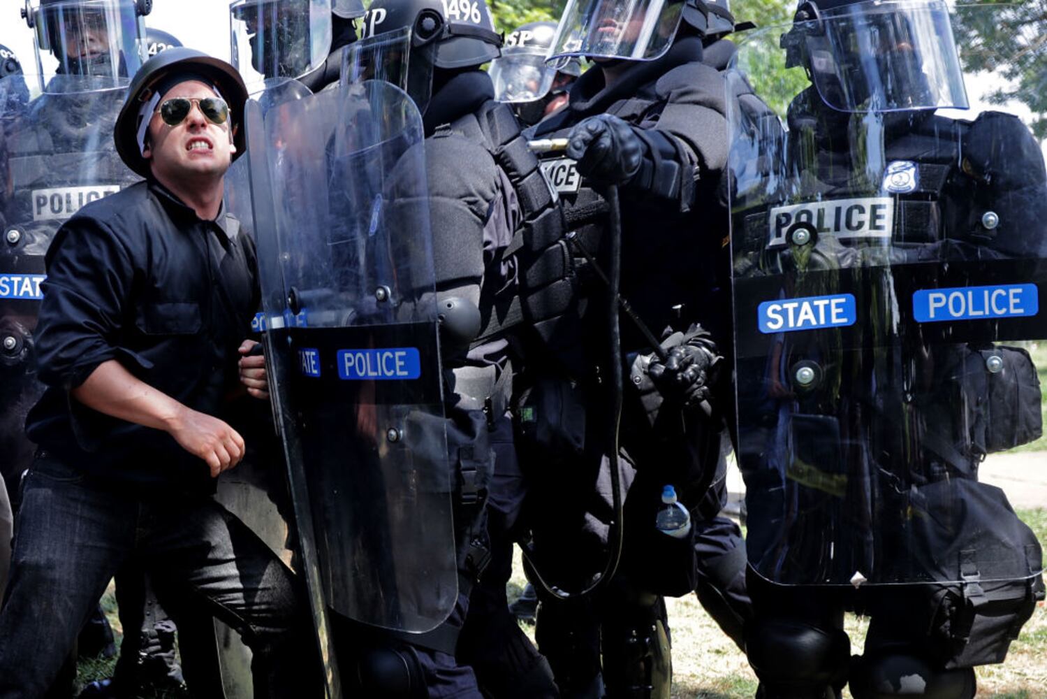 violence at 'unite the right' rally