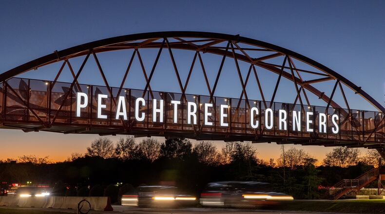 Peachtree Corners will consider a special-use permit on Tuesday that would allow a developer to convert an extended-stay hotel at the corner of Technology and Peachtree parkways into an apartment complex. (Courtesy City of Peachtree Corners)