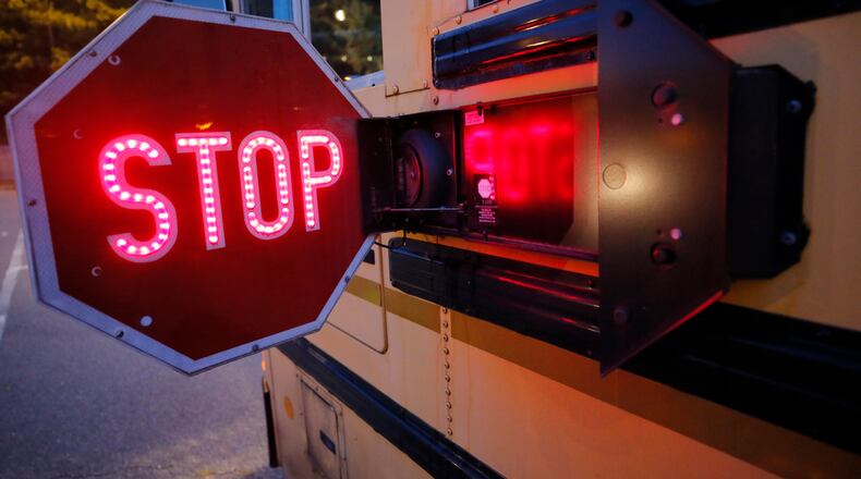 Traffic on major road arteries will be affected by Aug. 7, when most metro districts will have started school. By then, well over 700,000 metro Atlanta students will have returned to school. (BIG BOB ANDRES /BANDRES@AJC.COM)