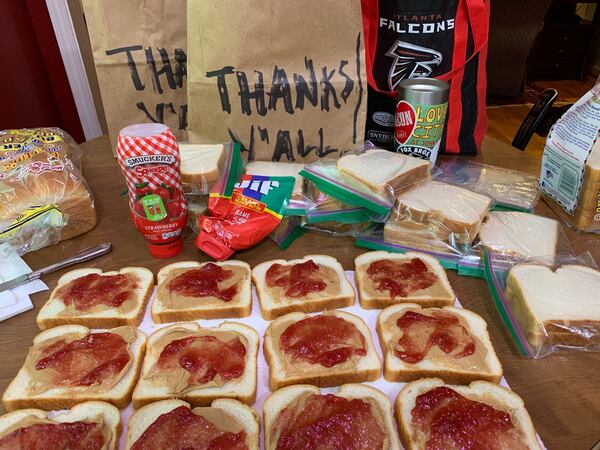 BBQ Love always included PBJs as a sandwich option. Courtesy of Hal Boyd