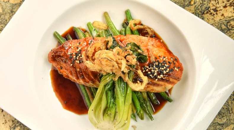 Bully Boy’s Teriyaki Salmon. 
(CHRIS HUNT FOR THE ATLANTA JOURNAL-CONSTITUTION)