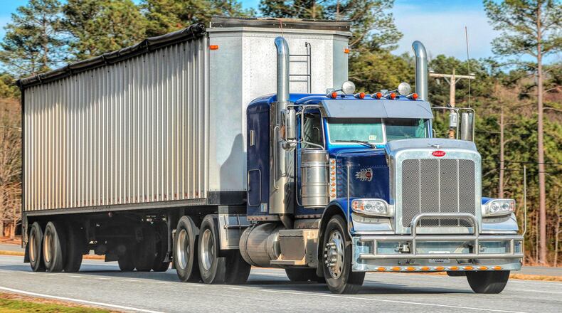An 18-wheeler was involved in a crash on an interstate highway in western Tennessee.