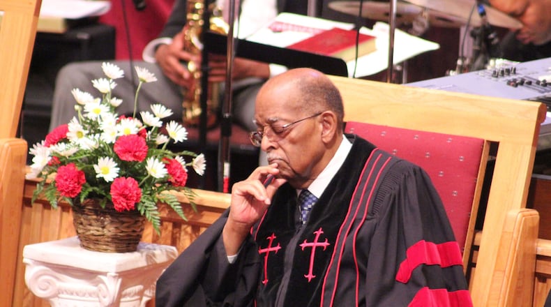 The Rev. Cameron Madison Alexander, who died Sunday at age 86, was pastor of Antioch Baptist Church North in Atlanta. CONTRIBUTED