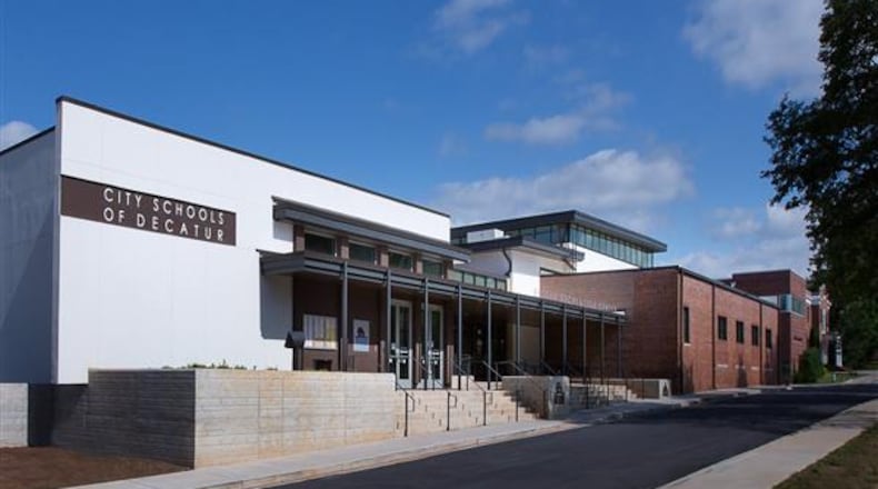 City Schools of Decatur’s central office, the M. Elizabeth Wilson School Support Center. Courtesy City Schools of Decatur