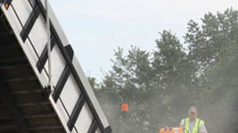 Suwanee approves $805,048 for patching and resurfacing on about four miles of city streets. Courtesy of Allied Paving Contractors