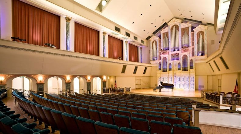 Free musical events are scheduled for 11 a.m. and 4 p.m. May 29 at Spivey Hall, Clayton State University, 2000 Clayton State Blvd., Morrow. (Courtesy of Franklin Pond)