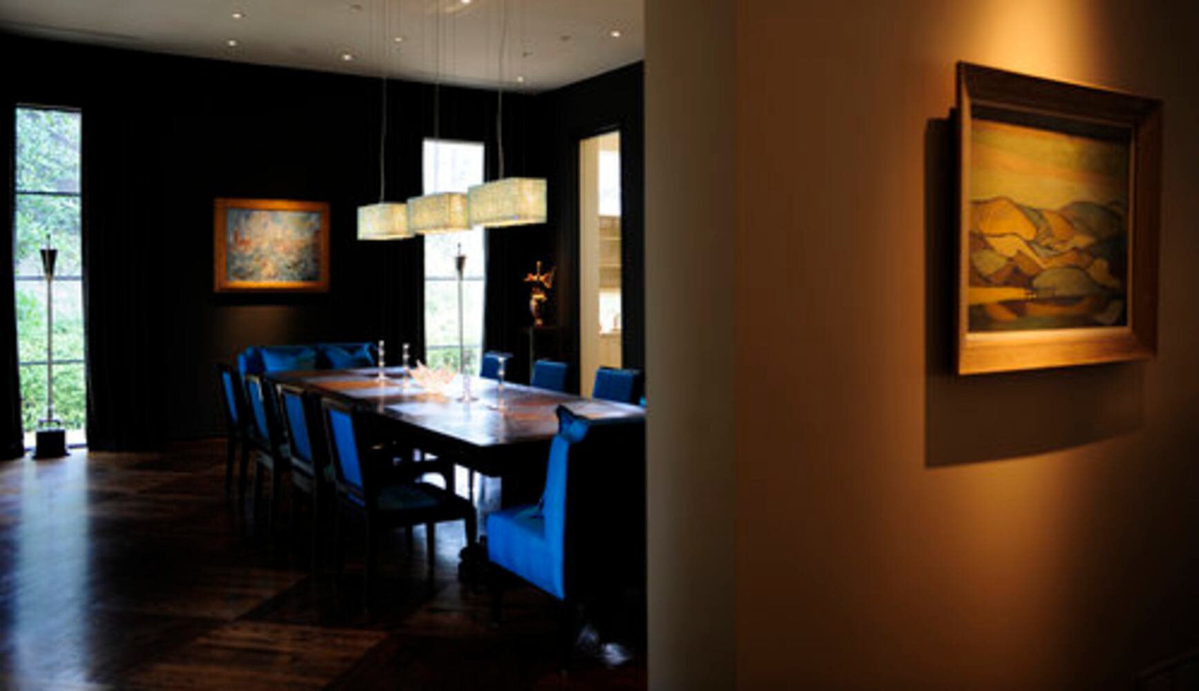 Art as inspiration, inside and out