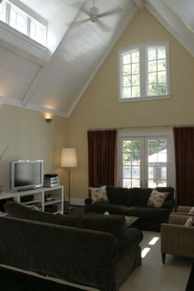Modern Tudor shakes up traditional floor plan