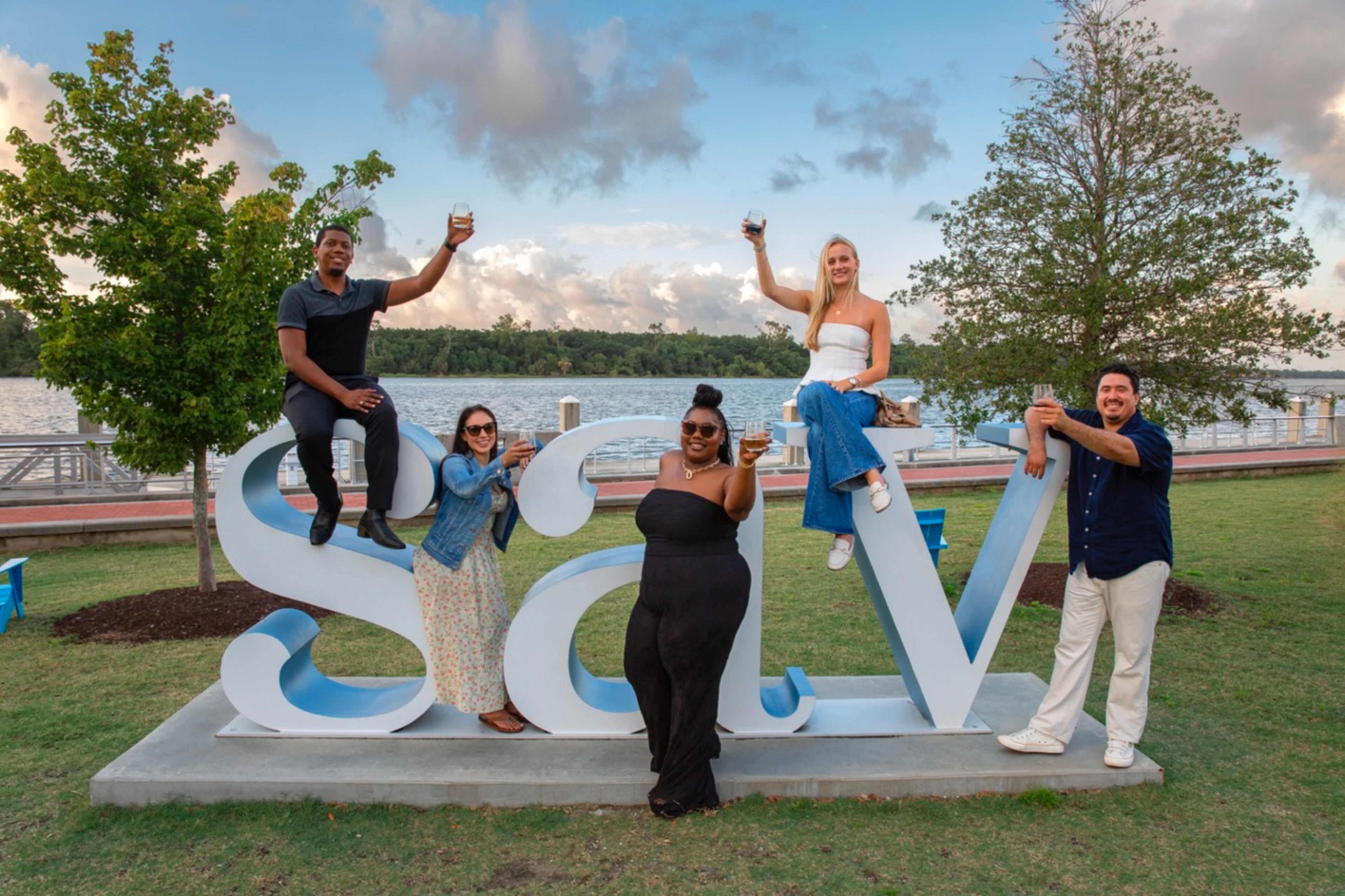 The first Hostess City Food and Wine Fest Savannah will be held Nov. 8 in the Park at Eastern Wharf, which sits along the Savannah River near the east end of River Street. (Courtesy of John Alexander)