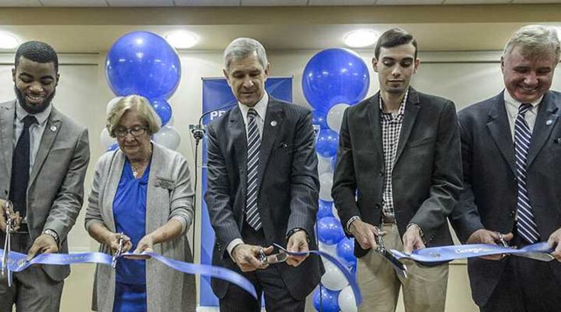 Georgia State added to its Alpharetta campus with the addition of a wing for biology and chemistry labs.