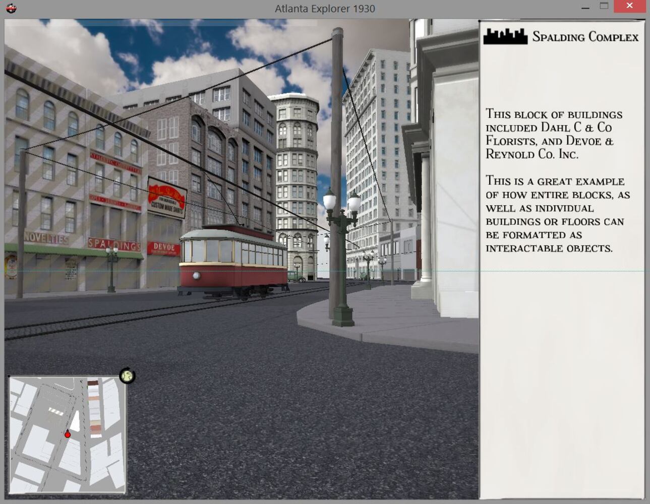 Atlanta Explorer: A 3D view of 1930 Atlanta