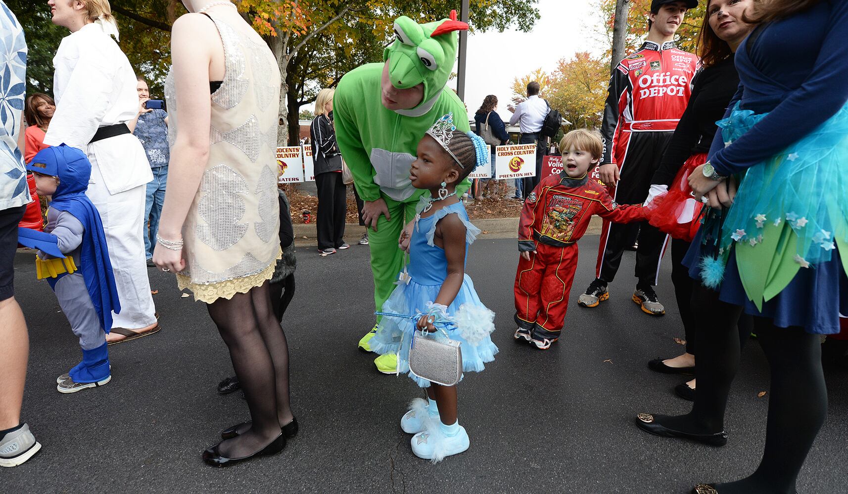Holy Innocent's Episcopal School's annual Halloween Parade