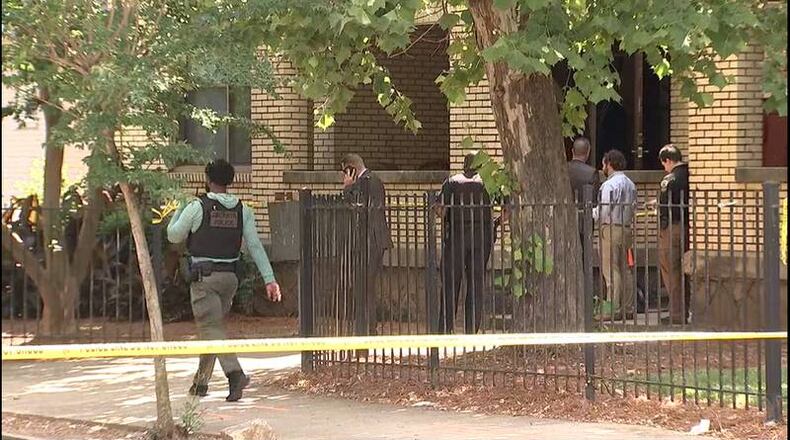 The teenager was shot shortly before 2 p.m. Saturday in Atlanta's Old Fourth Ward neighborhood.