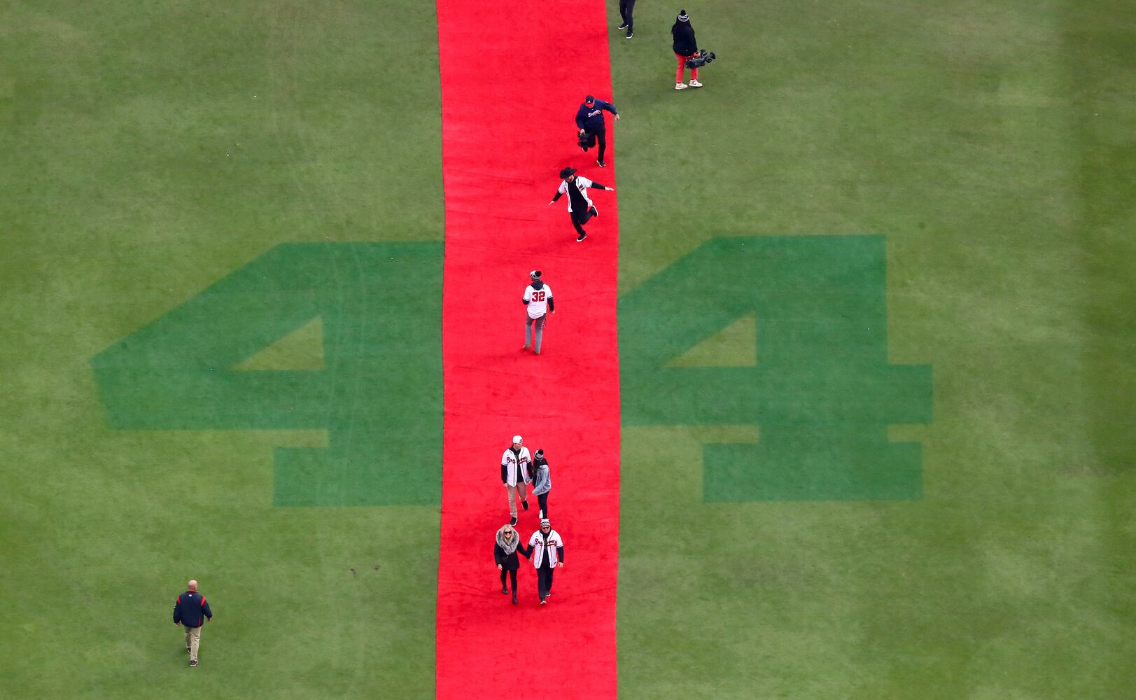 Braves baseball parade