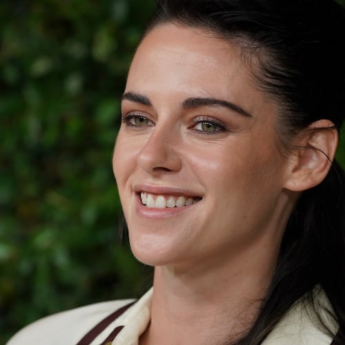 Kristen Stewart arrives at the 2025 annual Academy Women's Luncheon on Tuesday, Nov. 4, 2025, at the Academy Museum of Motion Pictures in Los Angeles. (Photo by Jordan Strauss/Invision/AP)