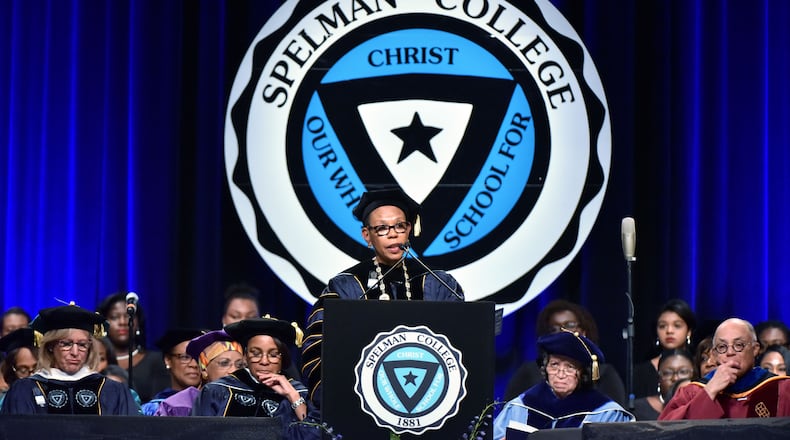 Spelman College president Mary Schmidt Campbell is convening a task force to consider admitting and enrolling transgender student. HYOSUB SHIN / HSHIN@AJC.COM