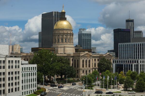The Georgia Capitol, seen here in June. (Jason Getz/AJC)