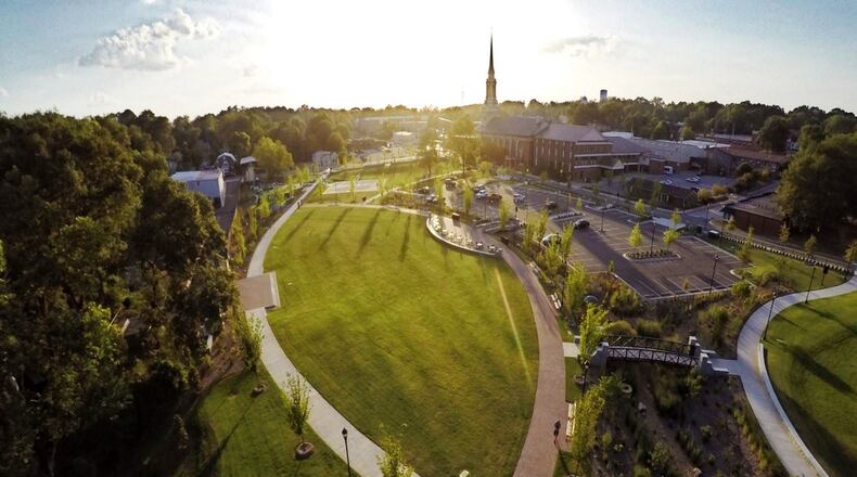 The public is invited to share their thoughts and ideas by participating in one of three upcoming Downtown Master Plan Virtual Design Workshops. (Courtesy City of Lawrenceville)