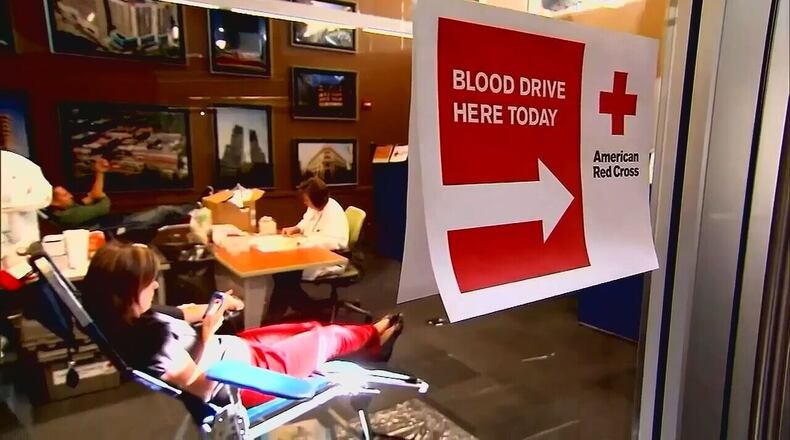 Red Cross holds emergency blood drive amid critical shortage