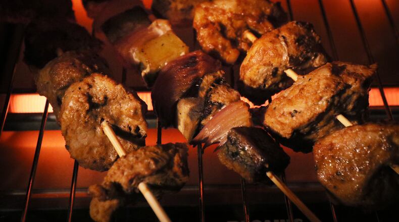 Kebabs are on the menu at Skewers.