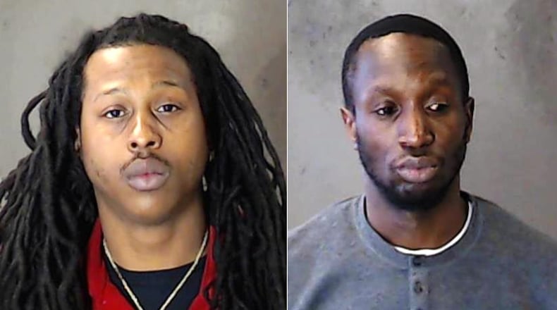 Trevor Brinson (left), Reginald Ussery